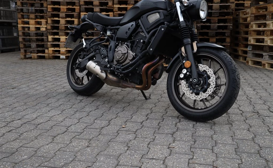 Umbgebautes Motorrad Yamaha XSR700 Bild 6: Umbgebautes Motorrad Yamaha XSR700