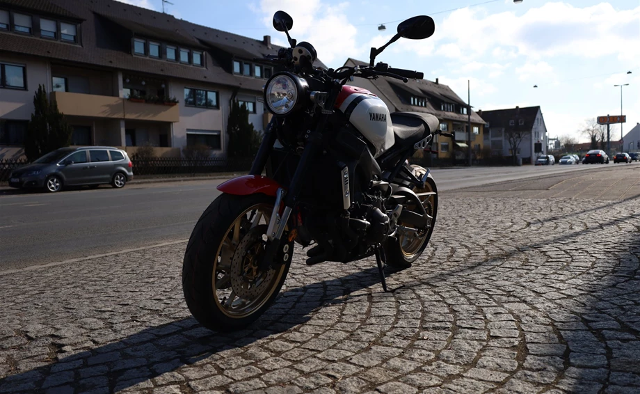 Umbgebautes Motorrad Yamaha XSR900 Bild 8: Umbgebautes Motorrad Yamaha XSR900