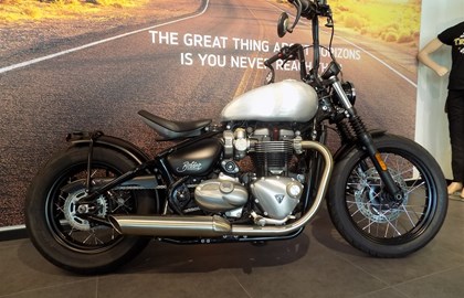 Triumph Bonneville Bobber Custom Bike Triumph Bonneville Bobber Custom Bike