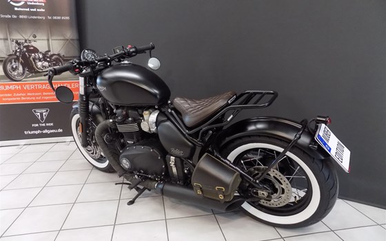 Umgebautes Motorrad Triumph Bonneville Bobber Black von Zweirad-Center Nuber GmbH - Bild 6 Umgebautes Motorrad Triumph Bonneville Bobber Black von Zweirad-Center Nuber GmbH - Bild 6