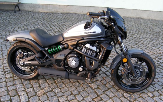 Umgebautes Motorrad Kawasaki Vulcan S Cafe von Motorrad Service Scheibe - Bild 3 Umgebautes Motorrad Kawasaki Vulcan S Cafe von Motorrad Service Scheibe - Bild 3
