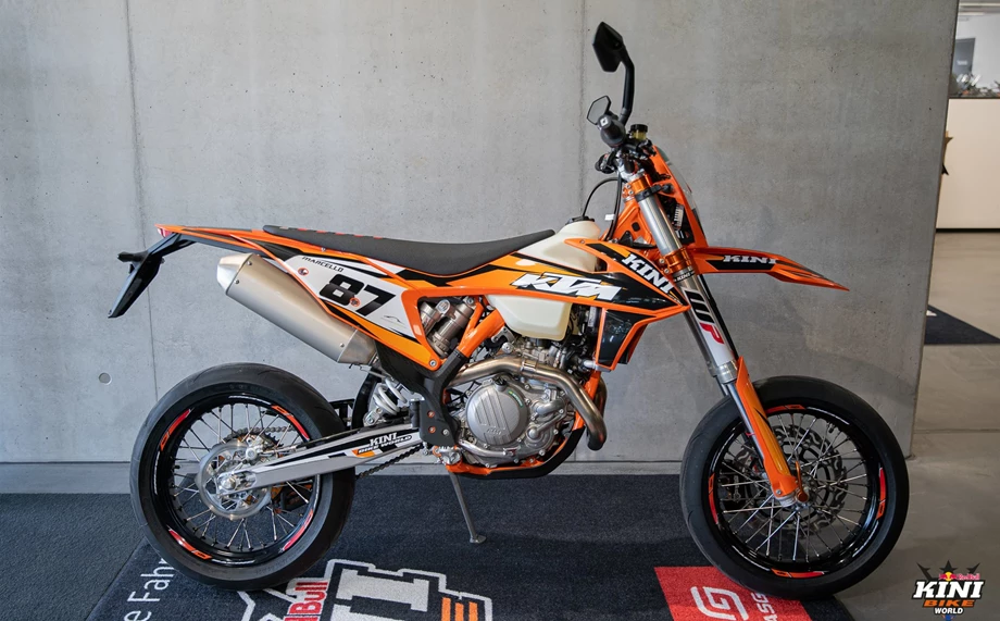 Umbgebautes Motorrad KTM 500 EXC-F SIX DAYS Bild 13: Umbgebautes Motorrad KTM 500 EXC-F SIX DAYS