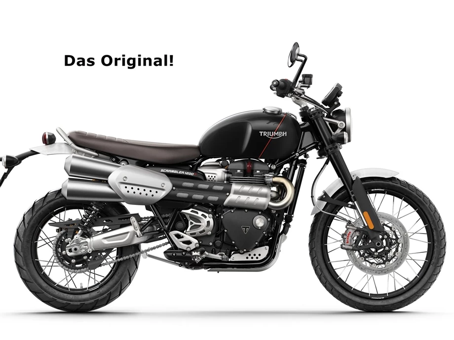 Umbgebautes Motorrad Triumph Scrambler 1200 XC Bild 2: Umbgebautes Motorrad Triumph Scrambler 1200 XC