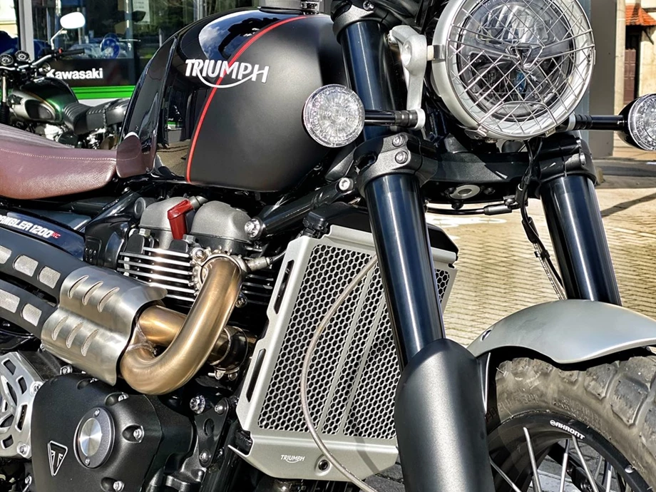 Umbgebautes Motorrad Triumph Scrambler 1200 XC Bild 10: Umbgebautes Motorrad Triumph Scrambler 1200 XC