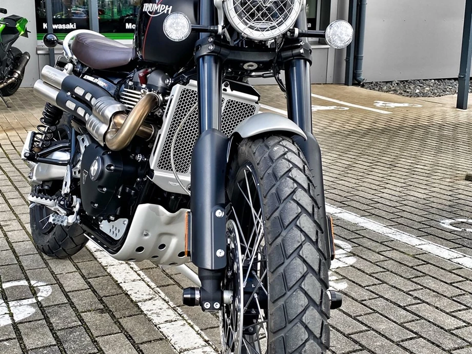 Umbgebautes Motorrad Triumph Scrambler 1200 XC Bild 3: Umbgebautes Motorrad Triumph Scrambler 1200 XC