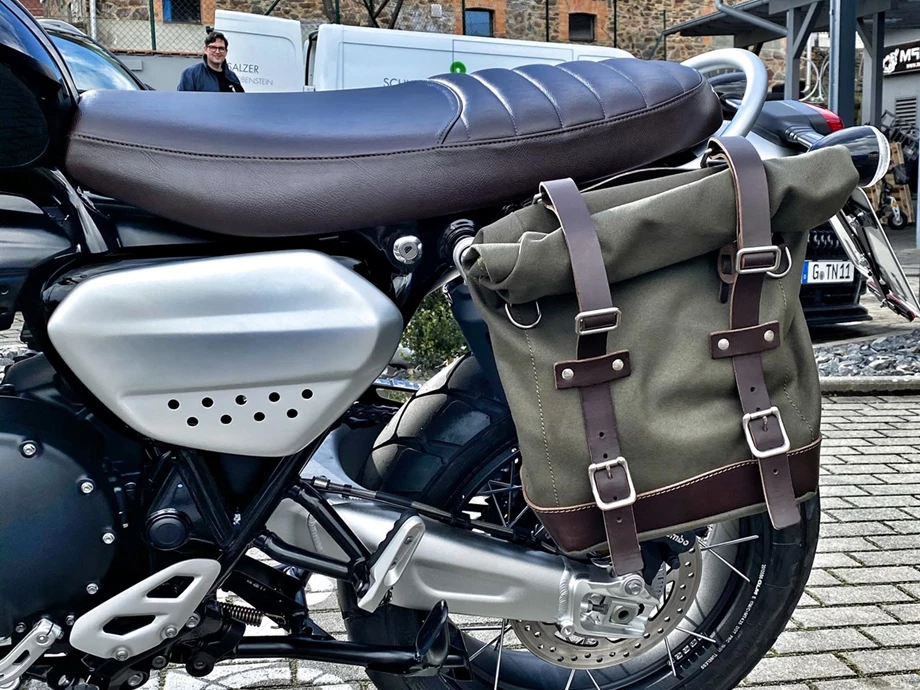 Umbgebautes Motorrad Triumph Scrambler 1200 XC Bild 6: Umbgebautes Motorrad Triumph Scrambler 1200 XC