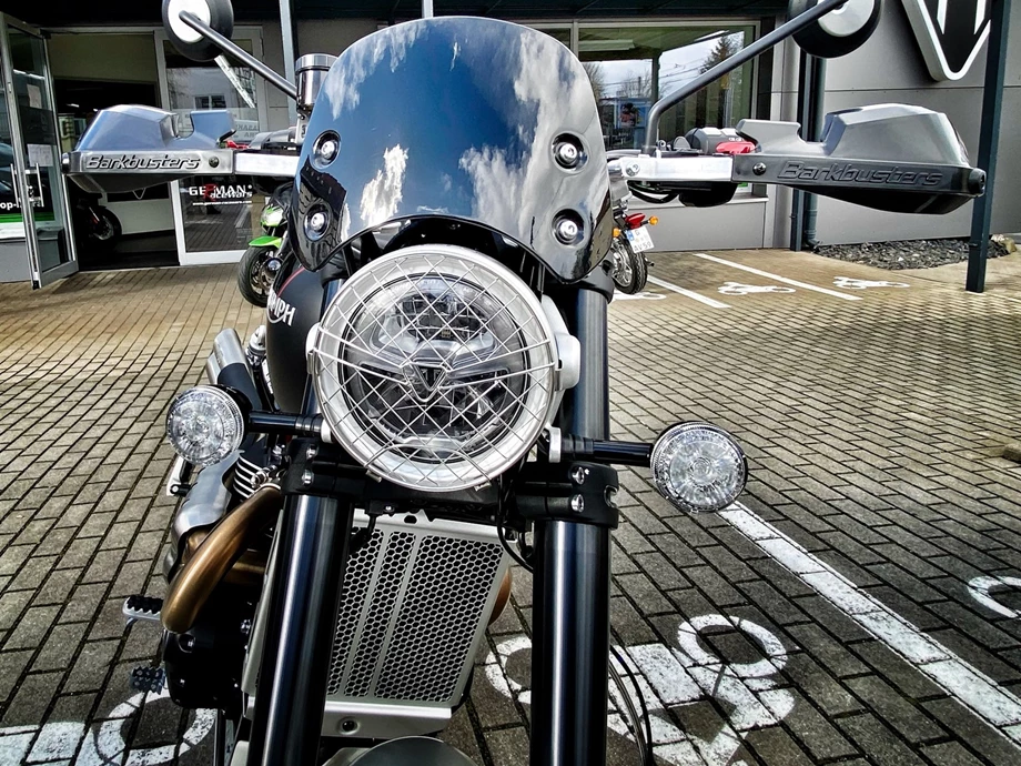 Umbgebautes Motorrad Triumph Scrambler 1200 XC Bild 9: Umbgebautes Motorrad Triumph Scrambler 1200 XC