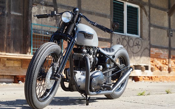 Umgebautes Motorrad Triumph TR6 von Motorrad Naujocks - Bild 21 Umgebautes Motorrad Triumph TR6 von Motorrad Naujocks - Bild 21