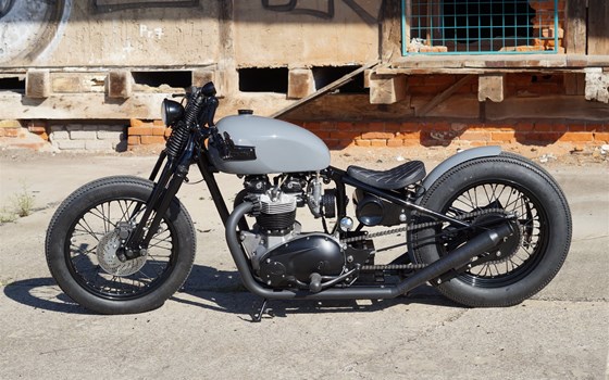 Umgebautes Motorrad Triumph TR6 von Motorrad Naujocks - Bild 25 Umgebautes Motorrad Triumph TR6 von Motorrad Naujocks - Bild 25