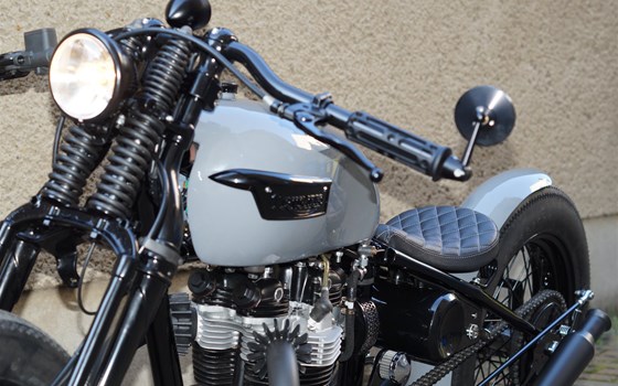 Umgebautes Motorrad Triumph TR6 von Motorrad Naujocks - Bild 5 Umgebautes Motorrad Triumph TR6 von Motorrad Naujocks - Bild 5