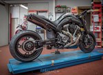 Umbgebautes Motorrad Yamaha MT-01