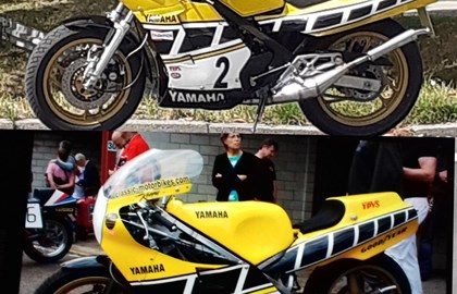 Yamaha RD 500 Custom Bike