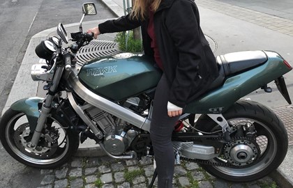 Honda NT 650 Hawk GT Custom Bike Honda NT 650 Hawk GT Custom Bike