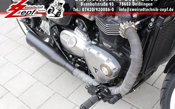 Umgebautes Motorrad Triumph Bonneville Bobber von Zweiradtechnik Zepf GmbH - Bild 15 Umgebautes Motorrad Triumph Bonneville Bobber von Zweiradtechnik Zepf GmbH - Bild 15