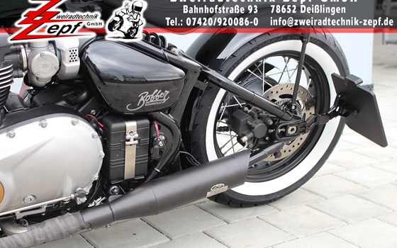 Umgebautes Motorrad Triumph Bonneville Bobber von Zweiradtechnik Zepf GmbH - Bild 18 Umgebautes Motorrad Triumph Bonneville Bobber von Zweiradtechnik Zepf GmbH - Bild 18