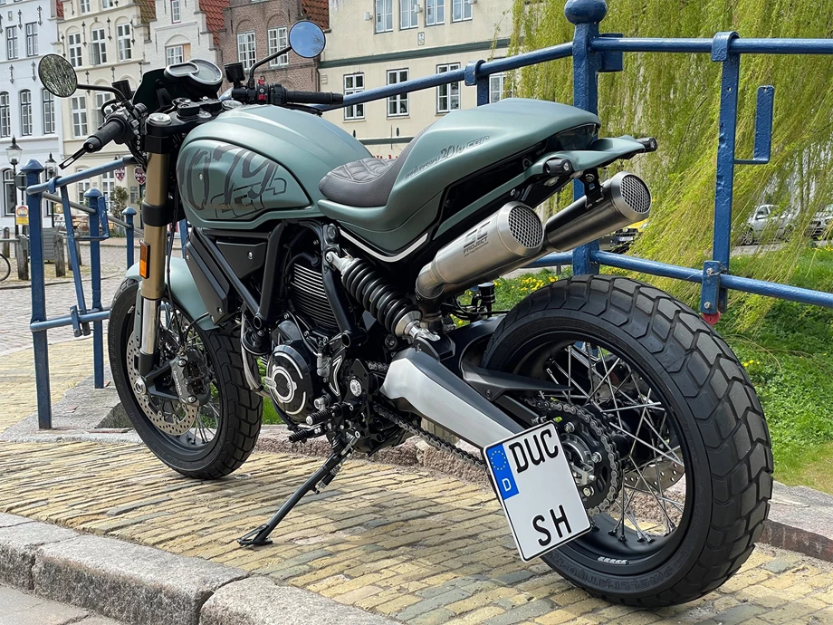 Rebuilt motorbike Ducati Scrambler 1100 Special Bild 9: Rebuilt motorbike Ducati Scrambler 1100 Special