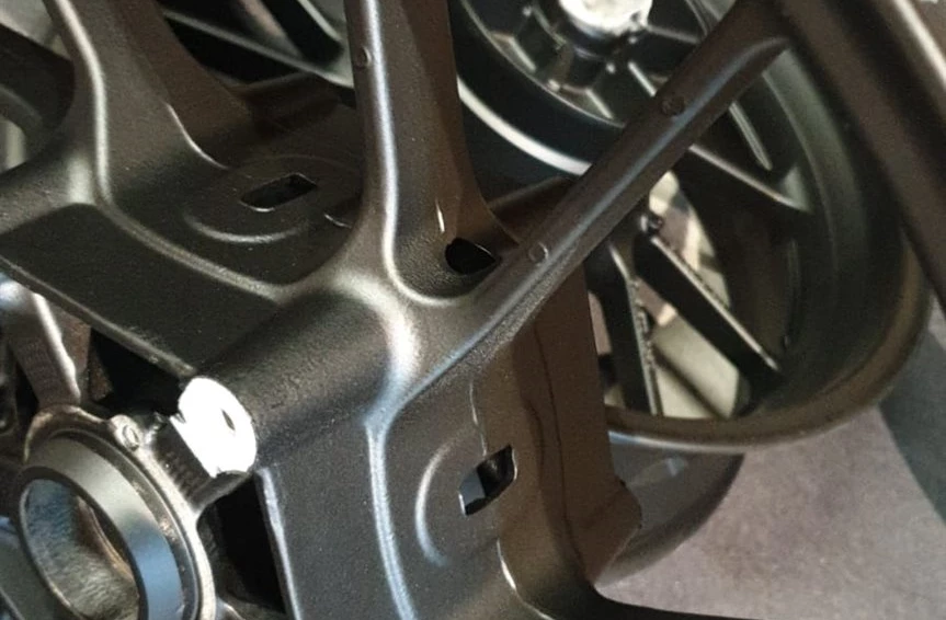 Umbgebautes Motorrad Yamaha XSR900 Bild 2: Umbgebautes Motorrad Yamaha XSR900