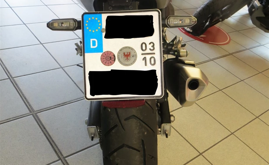 Umbgebautes Motorrad Honda NC750X DCT Bild 7: Umbgebautes Motorrad Honda NC750X DCT