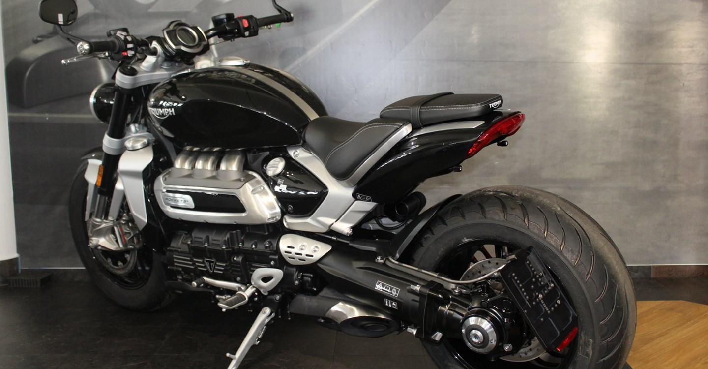 Customized motorcycle Triumph Rocket 3 R