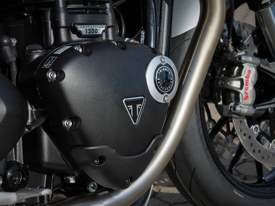 Umbgebautes Motorrad Triumph Speed Twin 1200 Bild 9: Umbgebautes Motorrad Triumph Speed Twin 1200