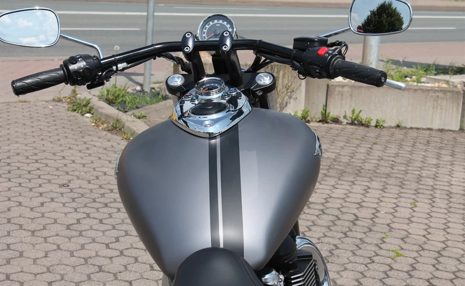 Umbgebautes Motorrad Triumph Speedmaster Bild 10: Umbgebautes Motorrad Triumph Speedmaster