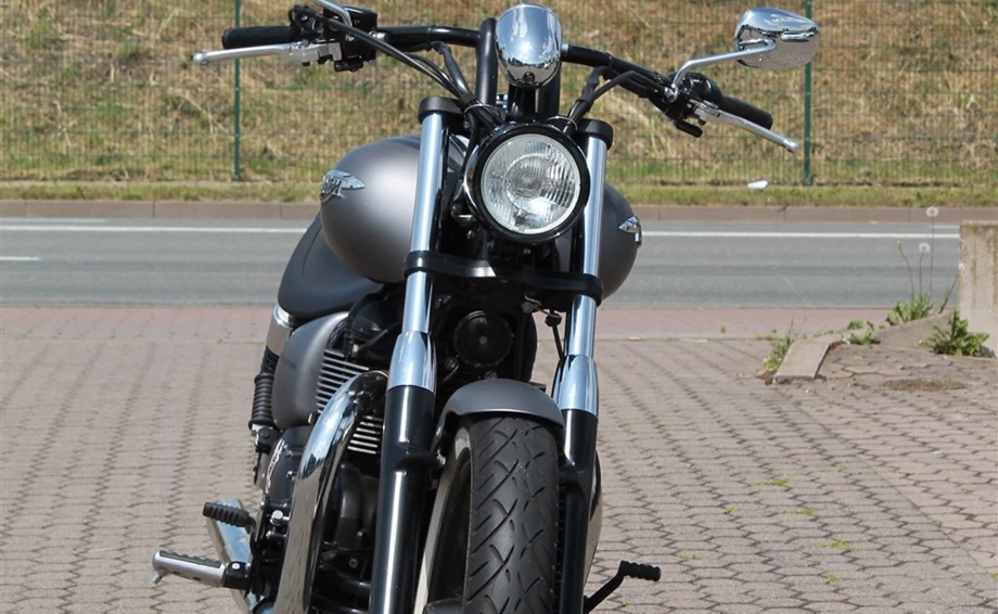 Umbgebautes Motorrad Triumph Speedmaster Bild 16: Umbgebautes Motorrad Triumph Speedmaster