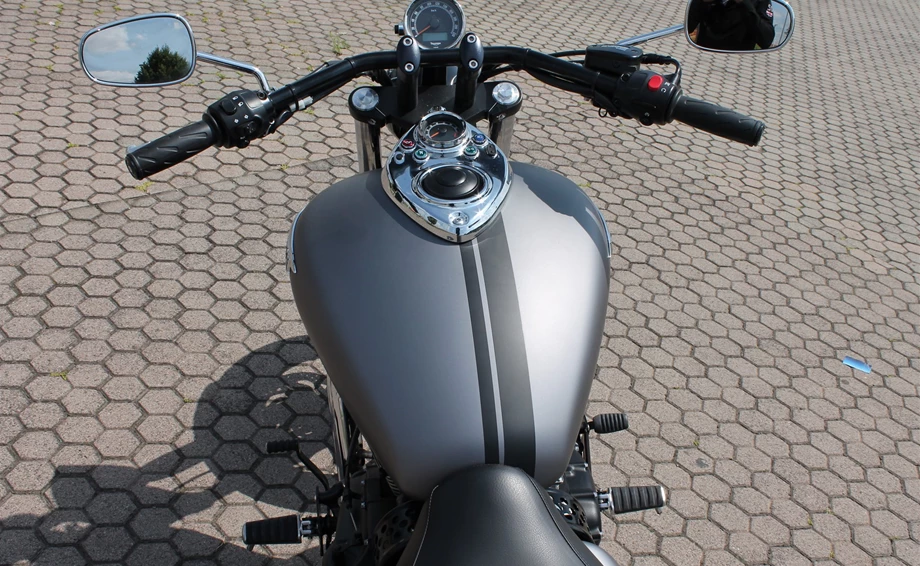 Umbgebautes Motorrad Triumph Speedmaster Bild 17: Umbgebautes Motorrad Triumph Speedmaster