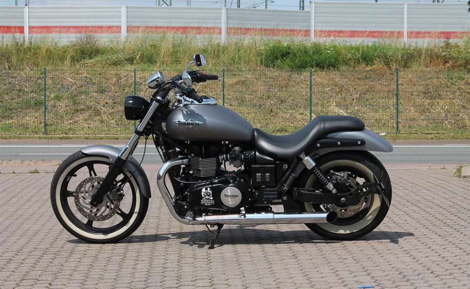 Umbgebautes Motorrad Triumph Speedmaster Bild 19: Umbgebautes Motorrad Triumph Speedmaster