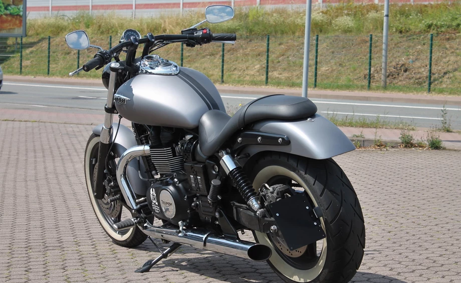 Umbgebautes Motorrad Triumph Speedmaster Bild 6: Umbgebautes Motorrad Triumph Speedmaster