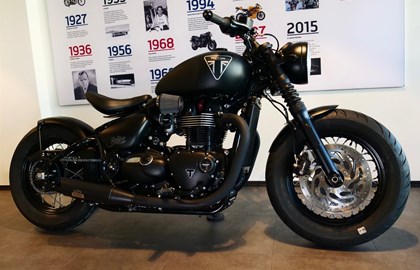 Triumph Bonneville Bobber Custom Bike Triumph Bonneville Bobber Custom Bike