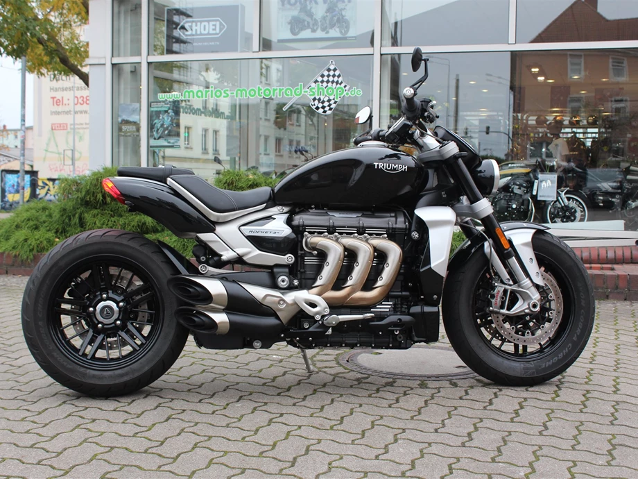 Umbgebautes Motorrad Triumph Rocket 3 R Bild 7: Umbgebautes Motorrad Triumph Rocket 3 R