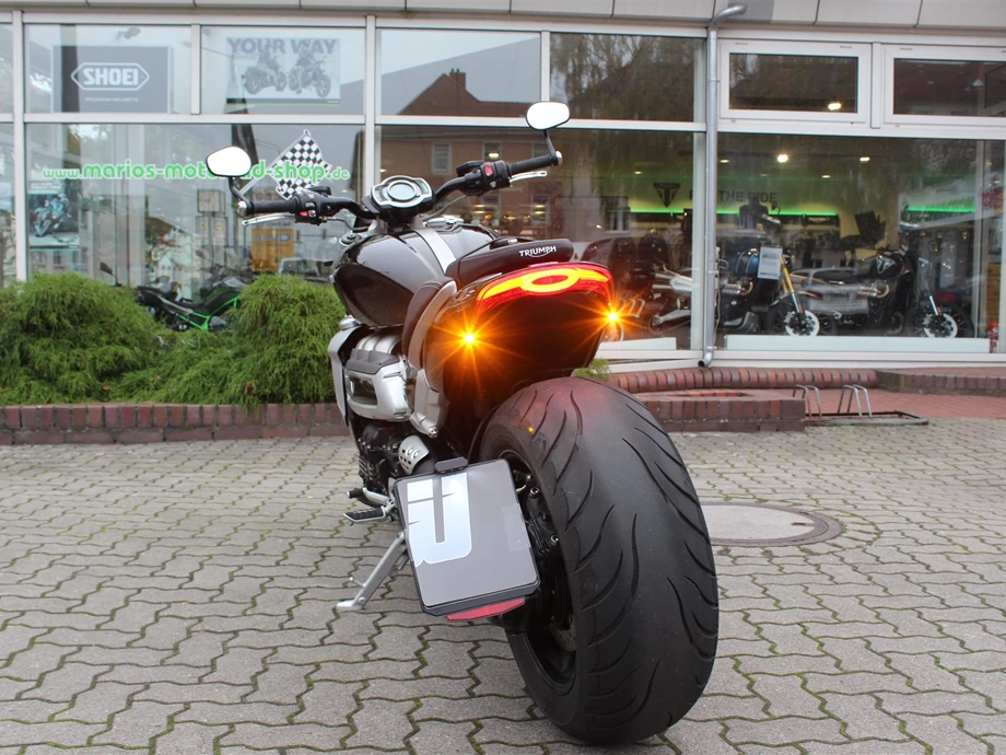 Umbgebautes Motorrad Triumph Rocket 3 R Bild 4: Umbgebautes Motorrad Triumph Rocket 3 R