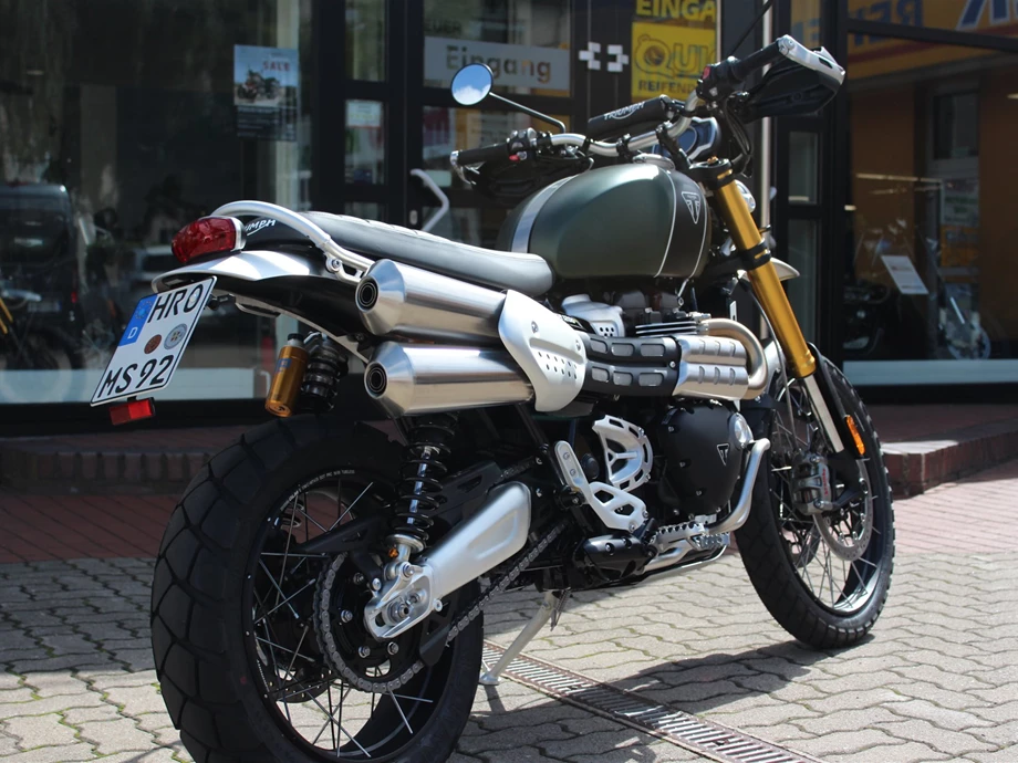 Umbgebautes Motorrad Triumph Scrambler 1200 XC Bild 6: Umbgebautes Motorrad Triumph Scrambler 1200 XC