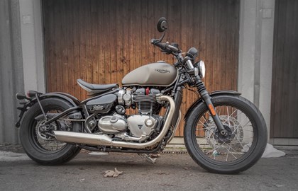 Triumph Bonneville Bobber Custom Bike Triumph Bonneville Bobber Custom Bike
