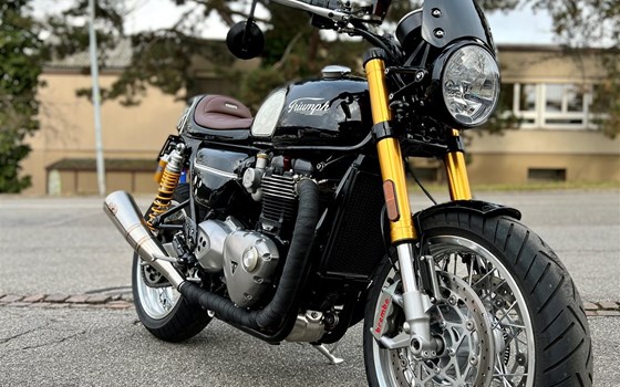 Umgebautes Motorrad Triumph Thruxton 1200R von Pat-Bikes AG - Bild 3 Umgebautes Motorrad Triumph Thruxton 1200R von Pat-Bikes AG - Bild 3