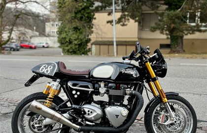 Triumph Thruxton 1200R Custom Bike Triumph Thruxton 1200R Custom Bike