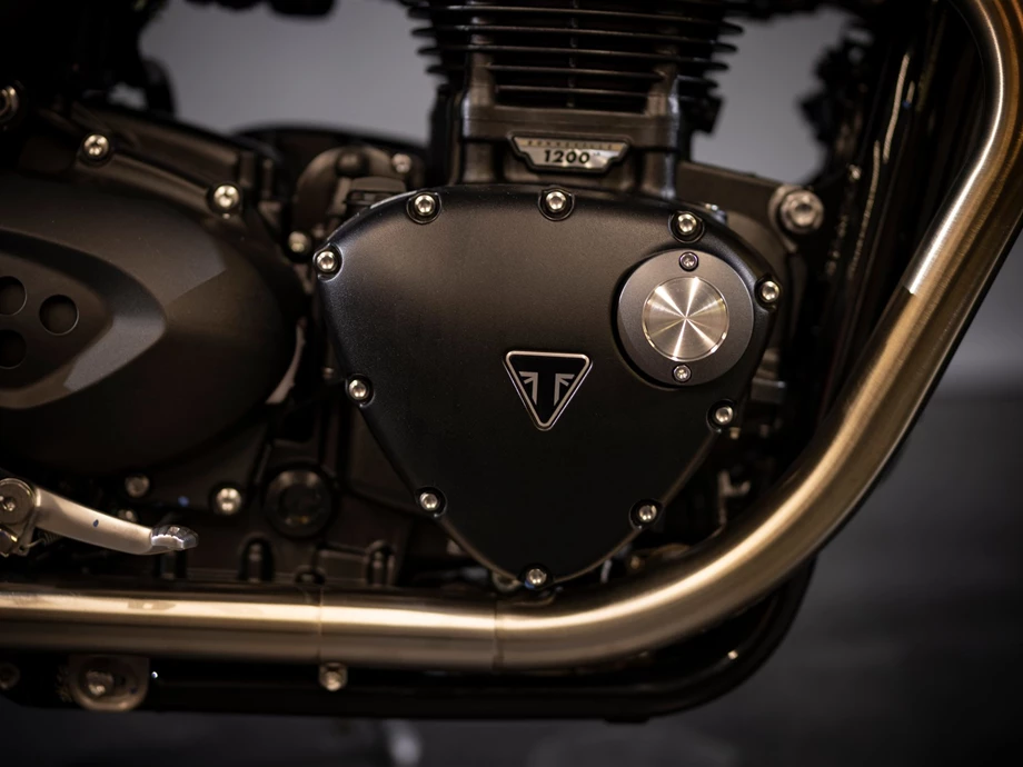 Umbgebautes Motorrad Triumph Speed Twin 1200 Bild 11: Umbgebautes Motorrad Triumph Speed Twin 1200