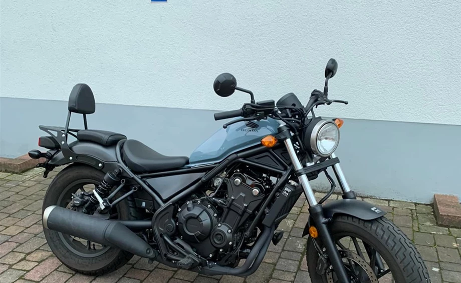 Umbgebautes Motorrad Honda CMX500 Rebel Bild 3: Umbgebautes Motorrad Honda CMX500 Rebel