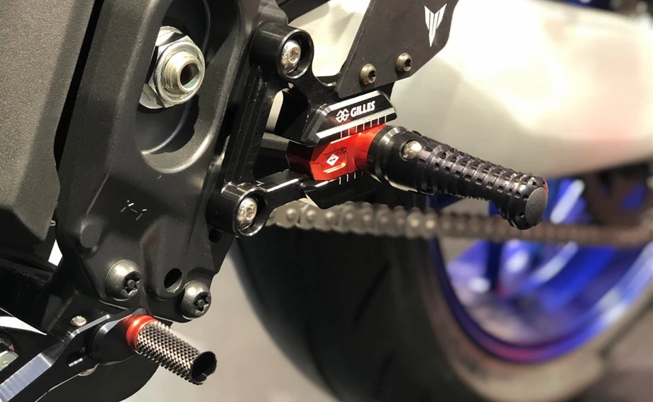 Umbgebautes Motorrad Yamaha MT-09 SP Bild 8: Umbgebautes Motorrad Yamaha MT-09 SP