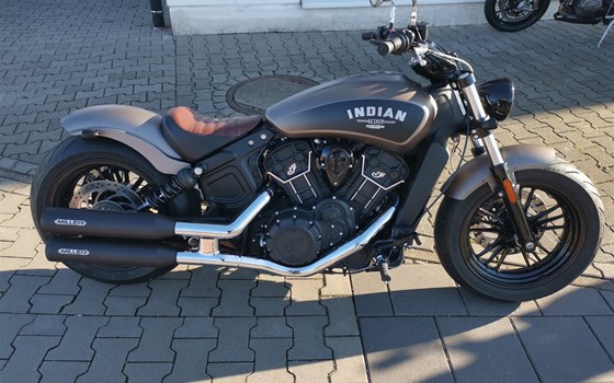 Umgebautes Motorrad Indian Scout Bobber Sixty von sk-bikes GmbH - Bild 1