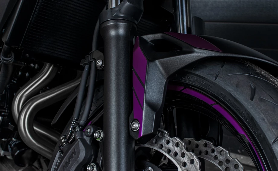 Umbgebautes Motorrad Kawasaki Z650 Bild 4: Umbgebautes Motorrad Kawasaki Z650