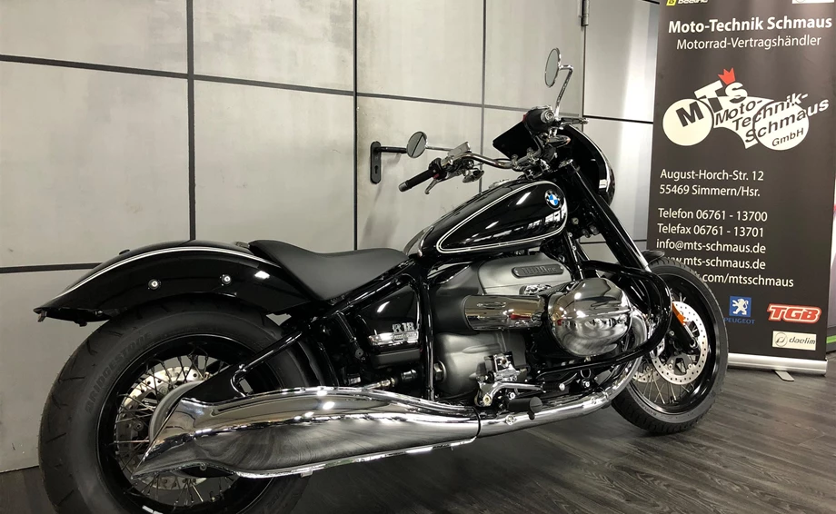 Umbgebautes Motorrad BMW R 18 Bild 1: Umbgebautes Motorrad BMW R 18