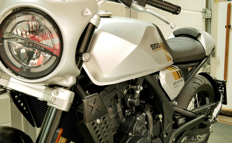 Umbgebautes Motorrad Brixton Crossfire 500 Bild 13: Umbgebautes Motorrad Brixton Crossfire 500