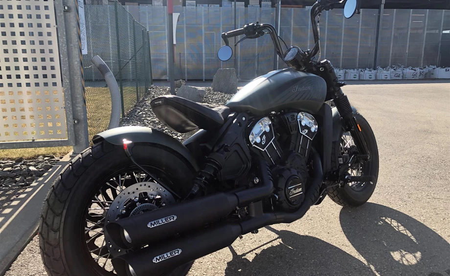 Umbgebautes Motorrad Indian Scout Bobber Twenty Bild 7: Umbgebautes Motorrad Indian Scout Bobber Twenty