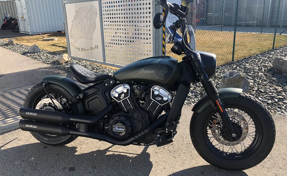 Umbgebautes Motorrad Indian Scout Bobber Twenty Bild 5: Umbgebautes Motorrad Indian Scout Bobber Twenty