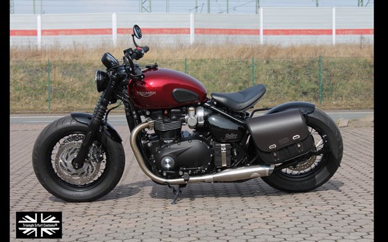 Umgebautes Motorrad Triumph Bonneville Bobber von Stärker-Profil GmbH - Bild 10 Umgebautes Motorrad Triumph Bonneville Bobber von Stärker-Profil GmbH - Bild 10