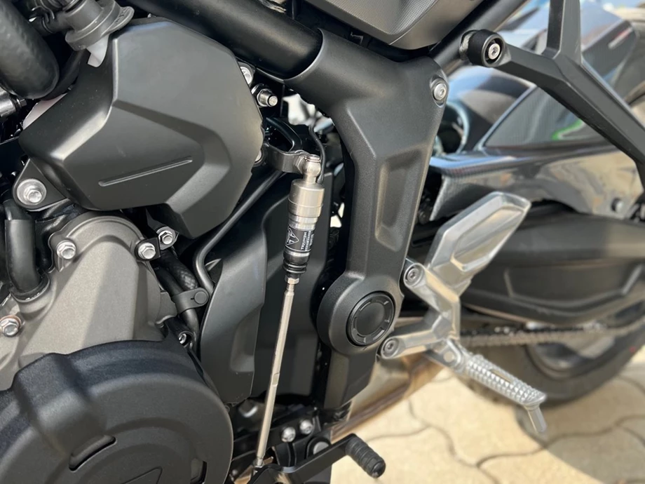 Umbgebautes Motorrad Triumph Trident 660 Bild 12: Umbgebautes Motorrad Triumph Trident 660