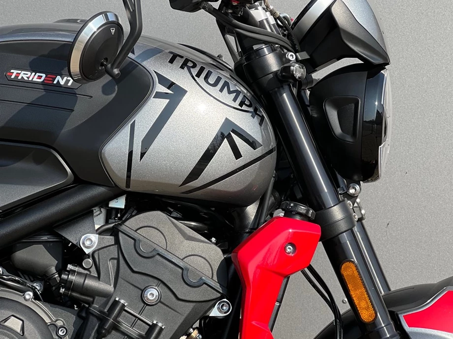 Umbgebautes Motorrad Triumph Trident 660 Bild 5: Umbgebautes Motorrad Triumph Trident 660