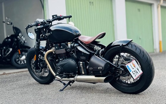 Umgebautes Motorrad Triumph Bonneville Bobber von tom_k - Bild 3 Umgebautes Motorrad Triumph Bonneville Bobber von tom_k - Bild 3