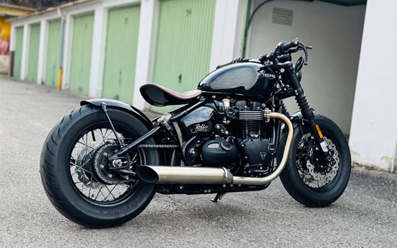 Umgebautes Motorrad Triumph Bonneville Bobber von tom_k - Bild 4 Umgebautes Motorrad Triumph Bonneville Bobber von tom_k - Bild 4